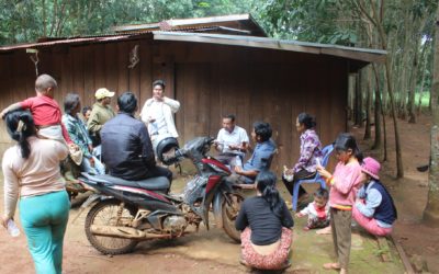 Socfin Cambodia organised a meeting for smallholders to discuss good practices