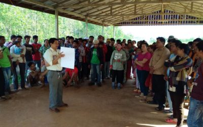 Socfin Cambodia’s Doctor conducted an awareness meeting