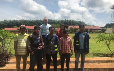 Socfin Cambodia’s newly elected staff representatives for Socfin-KCD’s teams