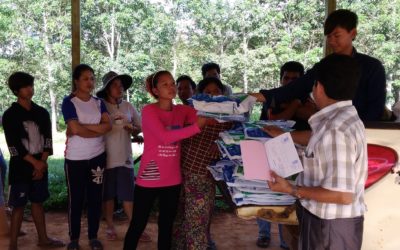 Socfin Cambodia has organized a distribution of free mosquito nets